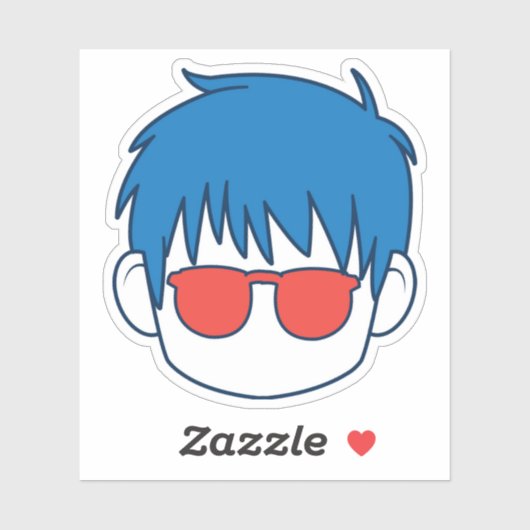 cartoon Anime Sticker (Vel)