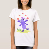 Cartoon Ant Juggling T-Shirt (Voorkant)