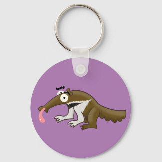 Cartoon Anteater Sleutelhanger