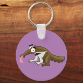 Cartoon Anteater Sleutelhanger (Voorkant)