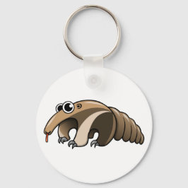 Cartoon Anteater Sleutelhanger