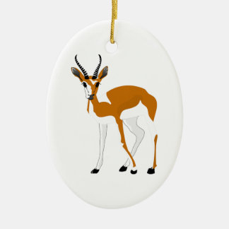 Cartoon Antelope Keramisch Ornament
