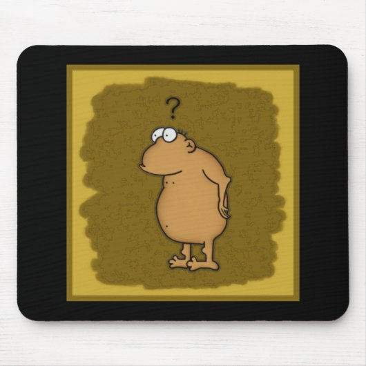 Cartoon Ape Mousepad Muismat (Voorkant)