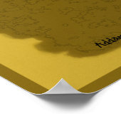 Cartoon Ape Poster (Hoek)