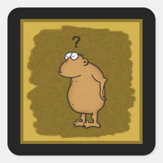 Cartoon Ape Stickers (Voorkant)