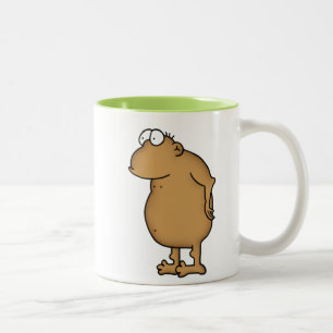 Cartoon Ape Tweekleurige Koffiemok