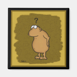 Cartoon-apenmagneet Magneet