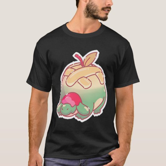 cartoon appletun t-shirt (Voorkant)