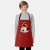Cartoon Apron uit de keizerpinguïn Schort (Gedragen)