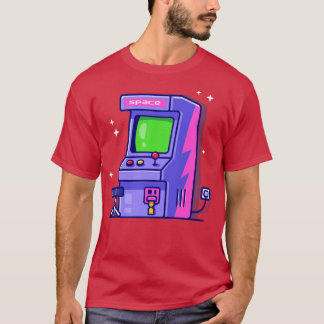Cartoon Arcade Machine T-shirt