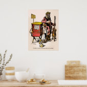  Cartoon Argentijnse crisis 1914 Poster (Keuken)