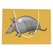 cartoon armadillo large cadeautasje (Achterkant)