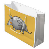 cartoon armadillo large cadeautasje (Voorkant Gekanteld)
