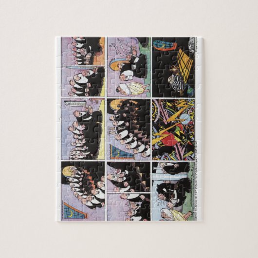 Cartoon Art Puzzle Legpuzzel (Verticaal)