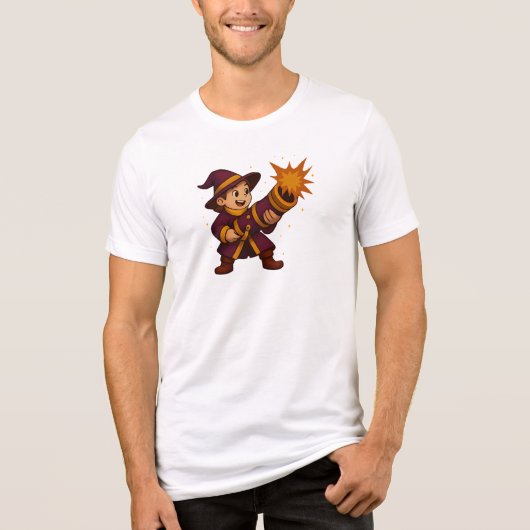 Cartoon Artillery Mage T-shirt (Voorkant)