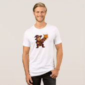 Cartoon Artillery Mage T-shirt (Voorkant volledig)