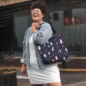 Cartoon-astronauten Tote Bag