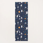 cartoon astronauten yogamat (Achterkant)