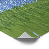 Cartoon Australian Cattle Dog Poster (Hoek)