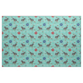Cartoon Australian Cattle Dog Stof (Fat Quarter)