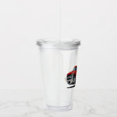 Cartoon auto acryl drinkbeker (Rechts)