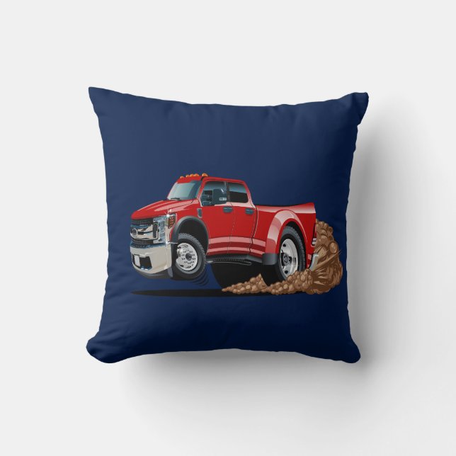Cartoon auto kussen (Voorkant)