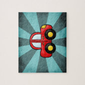 Cartoon auto legpuzzel (Verticaal)