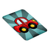 Cartoon auto magneet (Rechterzijde)