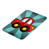 Cartoon auto magneet (Linkerzijde)