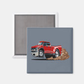 Cartoon auto magneet (Voorkant / Achterkant)