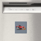 Cartoon auto magneet (Insitu (Vaatwasser))