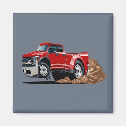 Cartoon auto magneet (Voorkant)