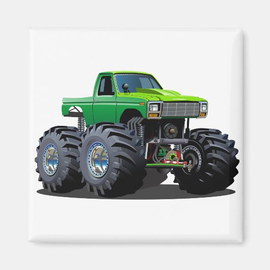 Cartoon auto magneet (Voorkant)