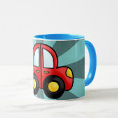 Cartoon auto mok (Voorkant rechts)