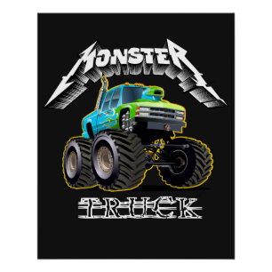 Cartoon auto perfect poster