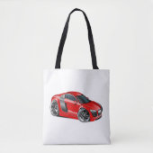 Cartoon auto tote bag (Voorkant)