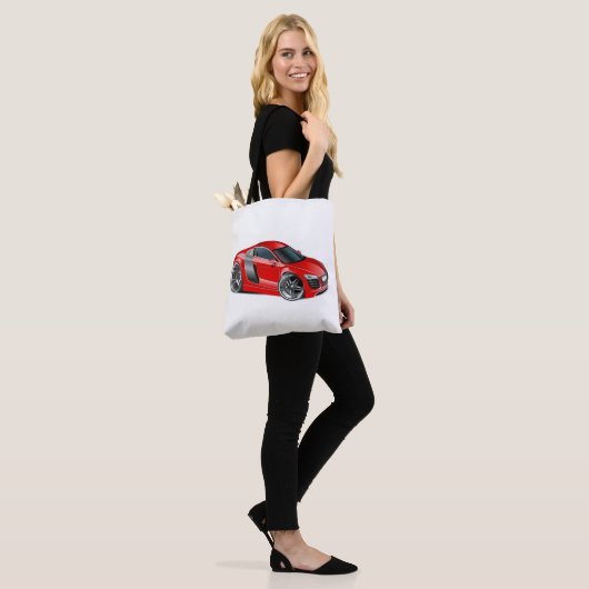 Cartoon auto tote bag (Op model)