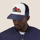 Cartoon auto trucker pet (In situ)