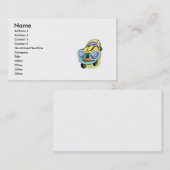 Cartoon auto Visitekaartje (Voorkant / Achterkant)