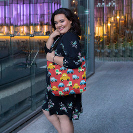 Cartoon auto's tote bag