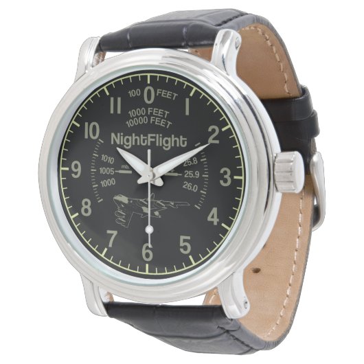 Cartoon B-52  Horloge (Gekanteld)