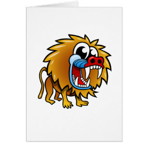 Cartoon Baboon