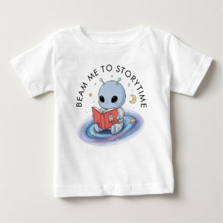Cartoon Baby Alien T-shirt