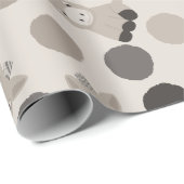 Cartoon Baby Donkeys gepatteriseerd Cadeaupapier (Rol Hoek)