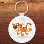 Cartoon baby tijger sleutelhanger (Voorkant)