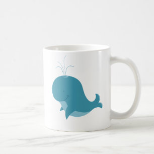 Cartoon Baby Whale Cute Mok
