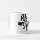 Cartoon baby Zebra Koffiemok (Voorkant links)