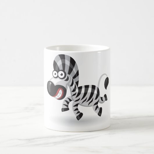 Cartoon baby Zebra Koffiemok (Center)