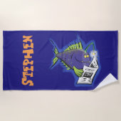 cartoon badhanddoek (Voorkant)