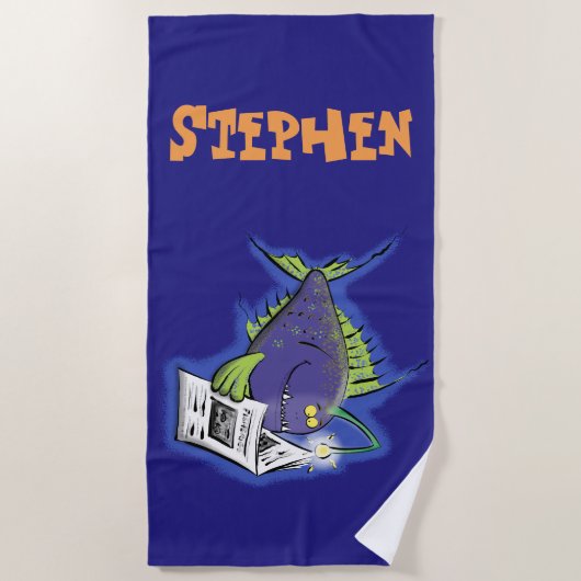 cartoon badhanddoek (Voorkant)